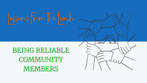 Read more about the article Lessons From the Leash: Being Reliable Community Members